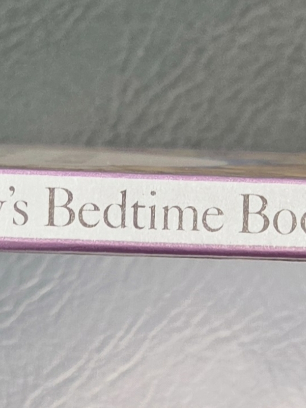**The Baby's Bedtime Book by Kay Chorao - Purple Hardcover** - Picture 4 of 4